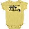problem solved 2 Baby Onesie