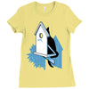 purrfect plan Ladies Fitted T-Shirt