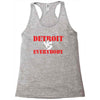Detroit vs Everbody Racerback Tank