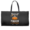sweet as pumpkin pi Weekender Totes