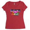 arkanoid retro game, ideal gift or birthday present. Women's Triblend Scoop T-shirt