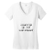 jarvis is my co pilot Women's V-Neck T-Shirt