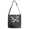 om zeichen indien buddhisten meditation religion yoga Adjustable Strap Totes