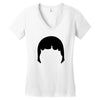girl child Women's V-Neck T-Shirt