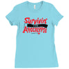survivin' Ladies Fitted T-Shirt