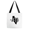 Beto Texas Map Tote Bags