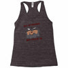 my face Racerback Tank