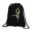noxious gases may be harmful Drawstring Bags