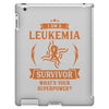 I am a Leukemia Cancer Survivor - What's Your Superpower? iPad 3 and 4 Case