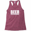 beer liquid Racerback Tank