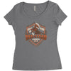 red steed amber ale Women's Triblend Scoop T-shirt
