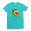 feed me Ladies Fitted T-Shirt