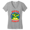 pizza party Women's V-Neck T-Shirt