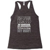 i'm the dad Racerback Tank