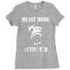 beast mode Ladies Fitted T-Shirt