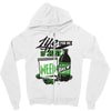 life wide Zipper Hoodie