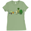 mean fruit Ladies Fitted T-Shirt