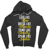 be golden Zipper Hoodie