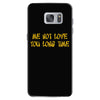 me not love Samsung Galaxy S7