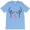 breast with pink ribbon T-Shirt