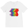 Goku Rainbow V-Neck Tee