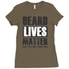 beard lives matter Ladies Fitted T-Shirt