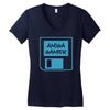 amiga inspired Women's V-Neck T-Shirt