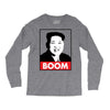 Kim Jong Un Boom Rocketman Long Sleeve Shirts