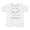 legends are born in 1979 hoodie 7 Toddler T-shirt