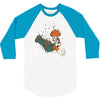 the falling italian 3/4 Sleeve Shirt