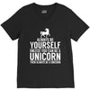 always be a unicorn V-Neck Tee