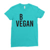 be vegan Ladies Fitted T-Shirt