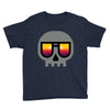 sunset skull Youth Tee