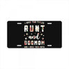 i have two titles aunt and dogmom and i rock them both with roses License Plate