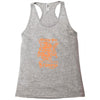 scary krampus Racerback Tank