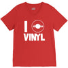 i love vinyl V-Neck Tee