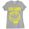 king of grunge Ladies Fitted T-Shirt