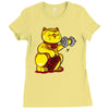 no pain no gain Ladies Fitted T-Shirt