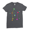 libra rainbow sign Ladies Fitted T-Shirt