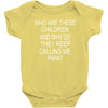 who are these children (2) Baby Bodysuit