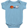 the hare and the shell Baby Bodysuit