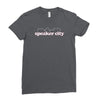 speaker city Ladies Fitted T-Shirt