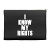 i know my rights Accessory Pouches