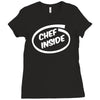 chef cook funny new Ladies Fitted T-Shirt
