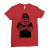 old man Ladies Fitted T-Shirt