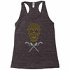 skull bullets Racerback Tank