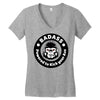 badass bad angry primate Women's V-Neck T-Shirt