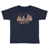 Camping Red Toddler T-shirt