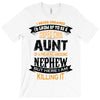 Super Cool Aunt Of A Freaking Awesome Nephew T-Shirt