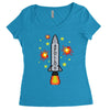 apollo 11 Women's Triblend Scoop T-shirt